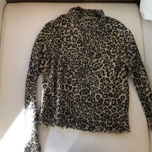Cheetah print top